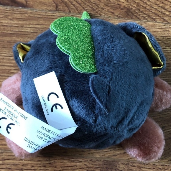 Unicorn Dog with watermelon tummy stuffed animal - Picture 2 of 2